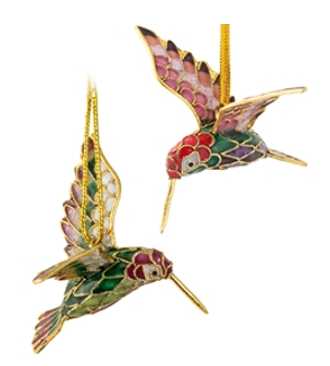 Hummingbird ornaments